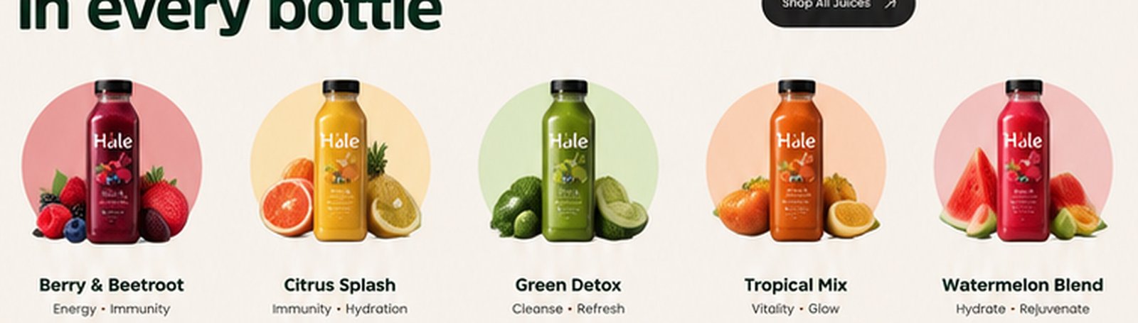 Hale Juice Pack of 6